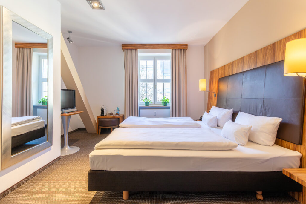 Das Doppelzimmer S im Herzogshof Boutique-Hotel am Dom