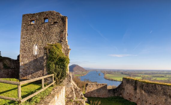 Burgruine in Donaustauf