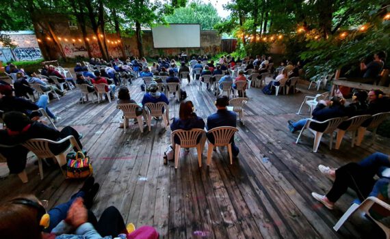 Das Freiluftkino Cinema Paradiso in Regensburg
