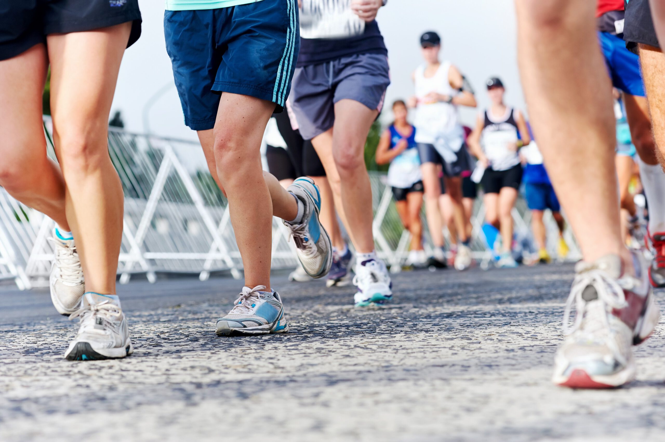Läufer beim Marathon in Regensburg